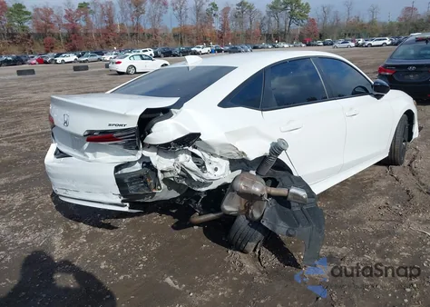 2023 Honda Civic Sport from USA, damaged, VIN 2HGFE2F51PH558876